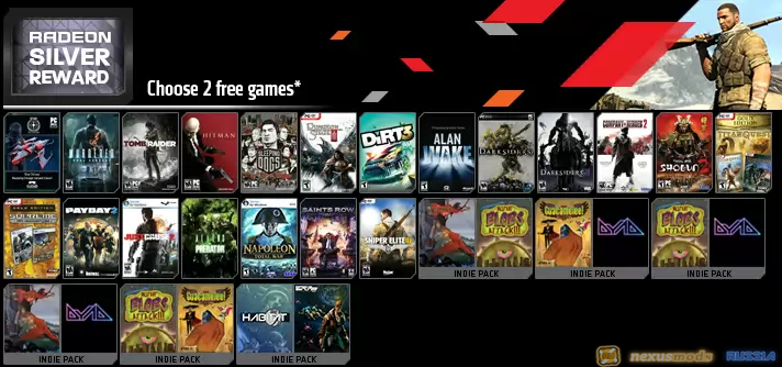 Получаем бесплатно несколько игр от Alienware и AMD(Steam)