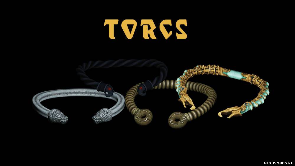 Ожерелья на шею v1-4 - Torcs