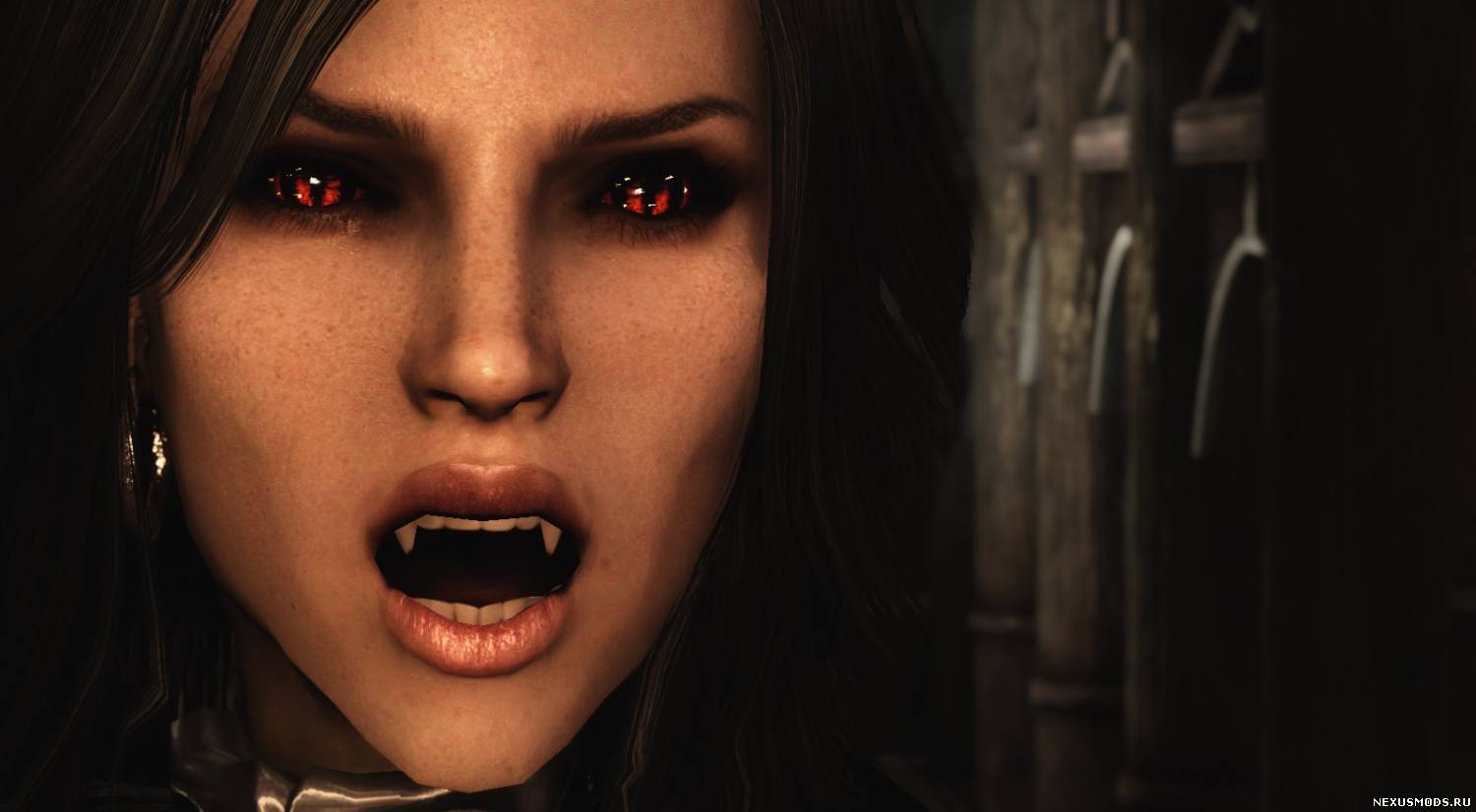 Новые клыки и глаза для вампиров