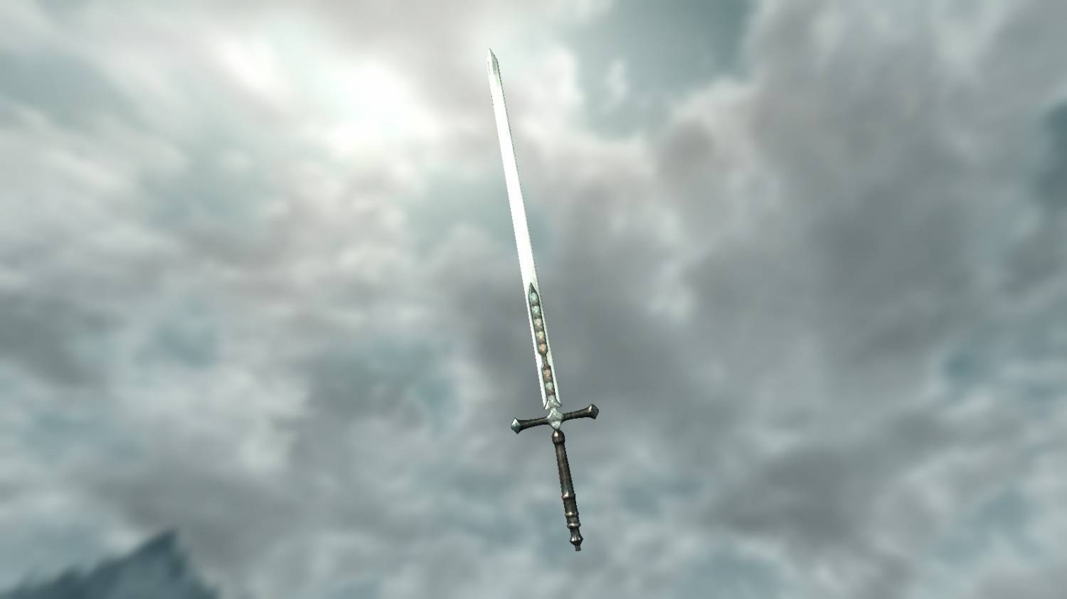 Серебряный рыцарский меч из Dark Souls