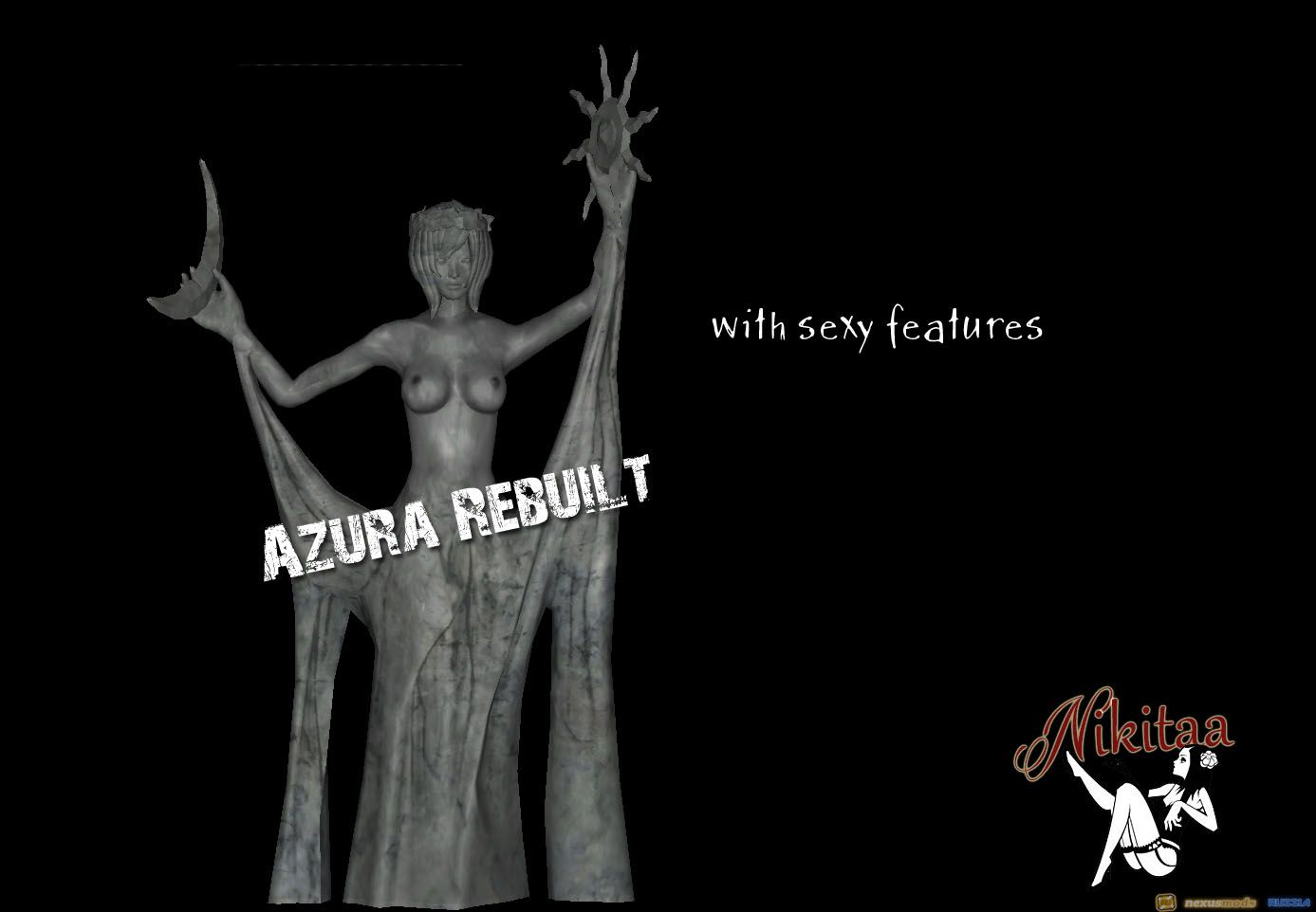 Sexy Azura Statue