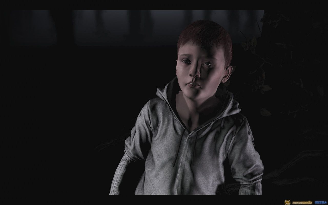 |Mass Effect 3| Красные волосы Ребенка