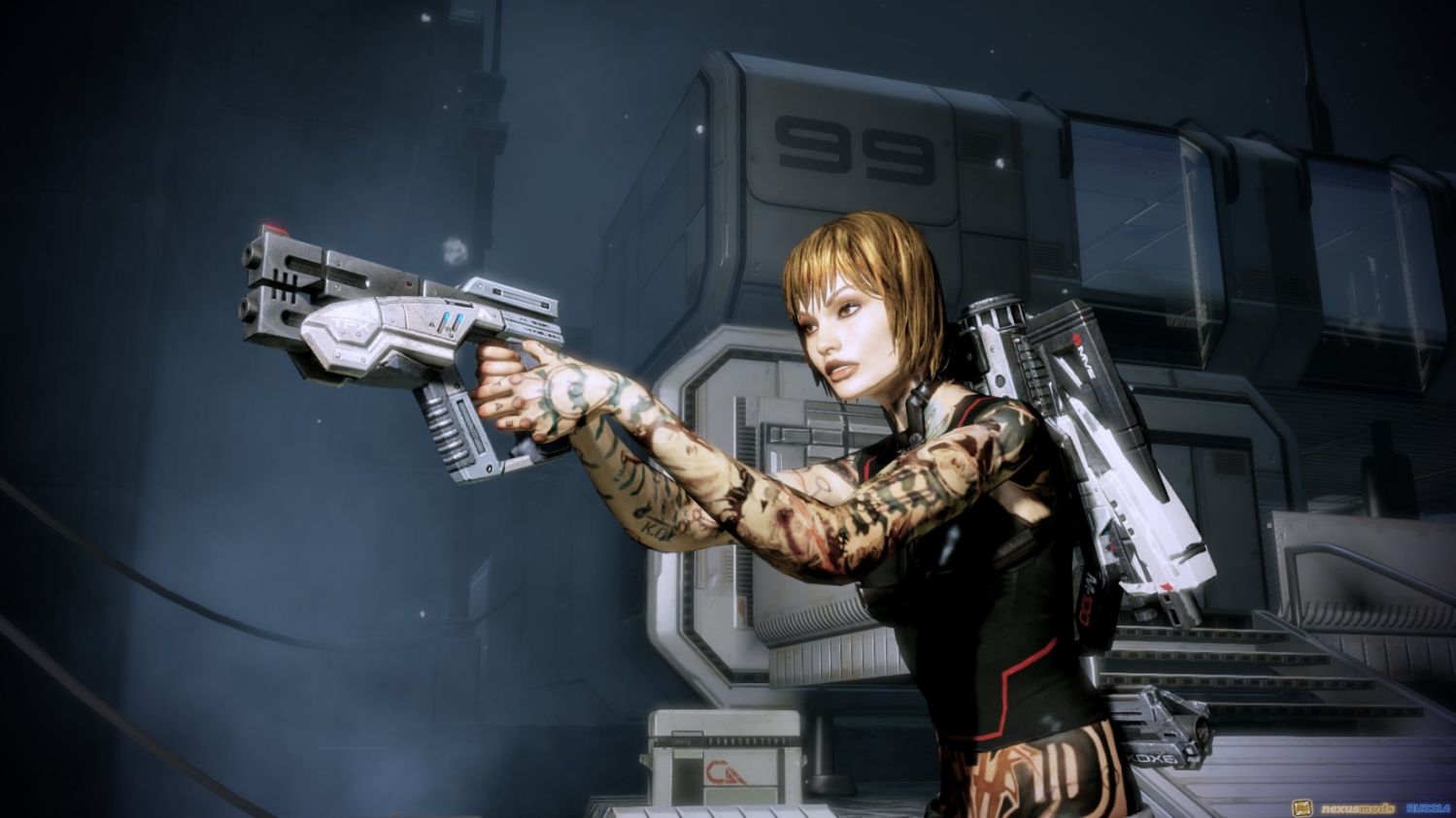 |Mass Effect 2| Больше волос в МЕ2