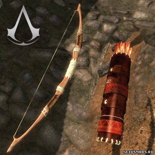 Skyrim - Лук и стрелы из Assassin's Creed 3