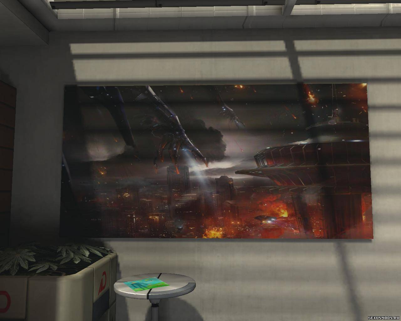 |Mass Effect 3| Новые картины в лаборатории Др.Брайсона на Цитадели