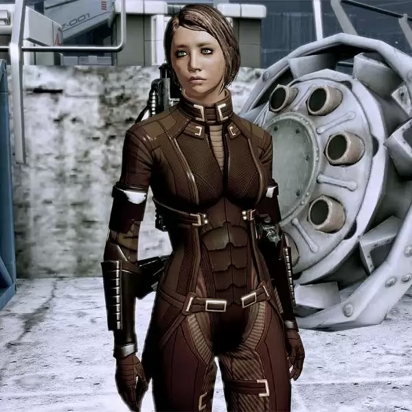 |Mass Effect 2| Броня Лиары в коричневый