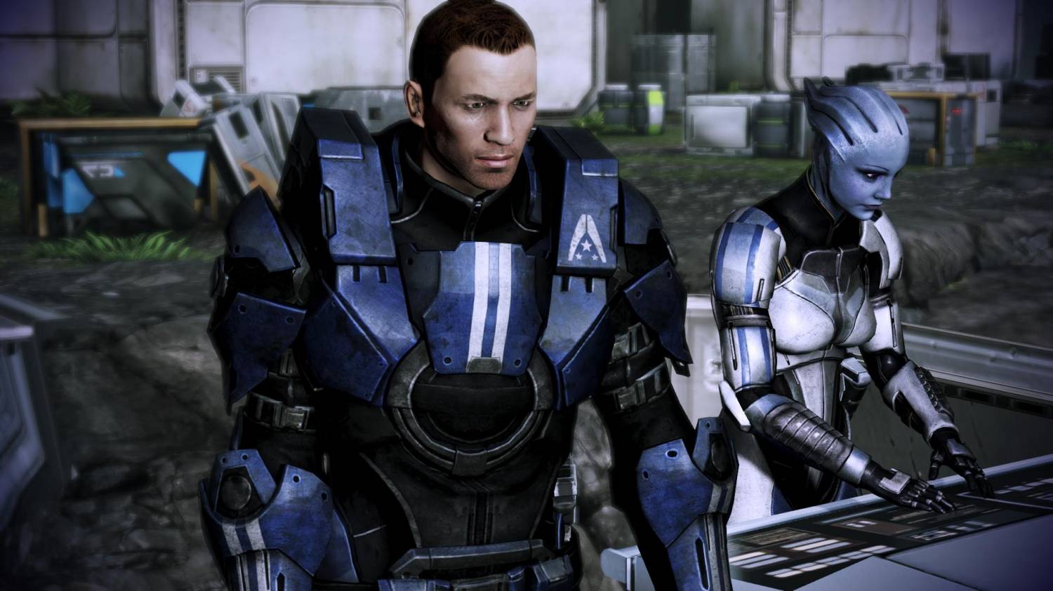 |Mass Effect 3| Синие Доспехи Из Пепла