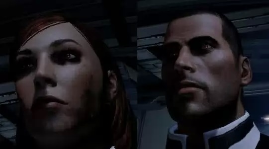 |Mass Effect 2| Красный цвет глаз у злых персонажей