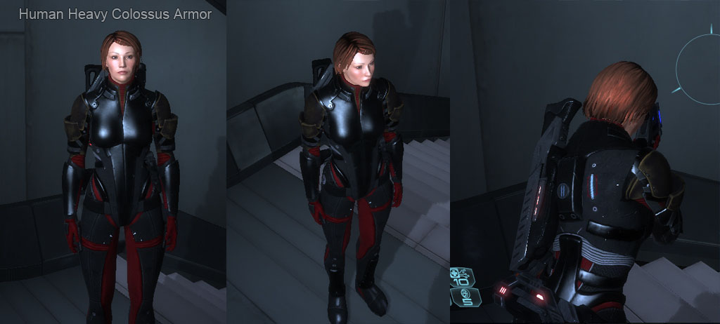 |Mass Effect| Ретекстур тяж брони "Колосс" (женский, без наплечников)